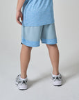 Juniors Baby Blue Focus Shorts