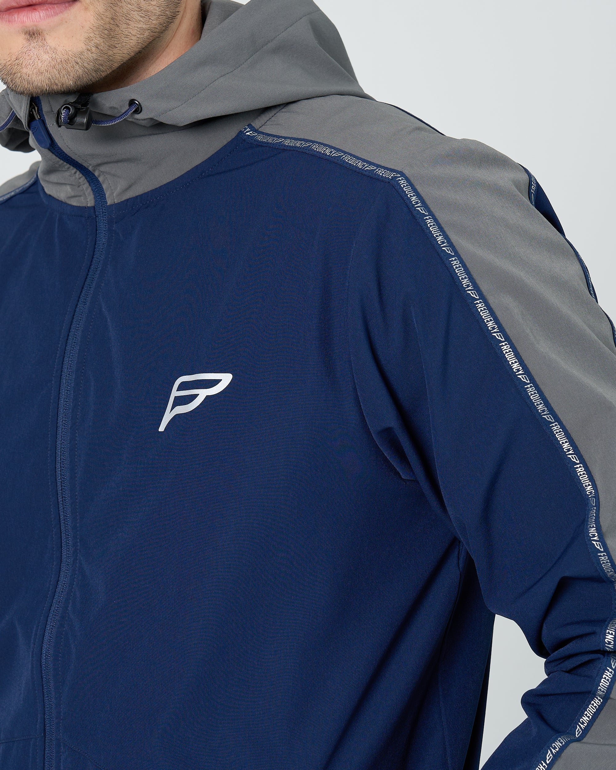 Mens Transform Tracksuit - Navy/Grey