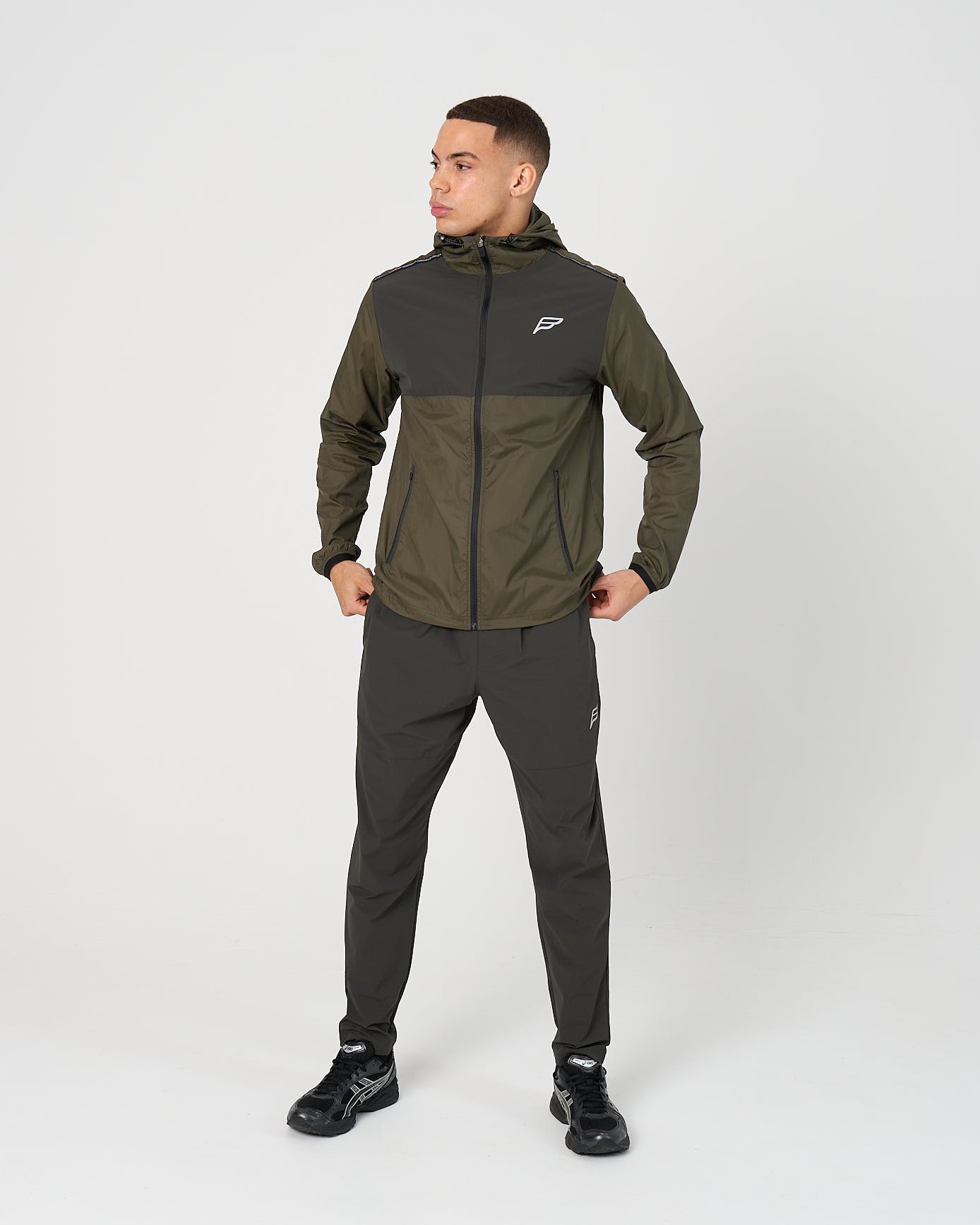Mens A-Tech Pro Tracksuit - Khaki