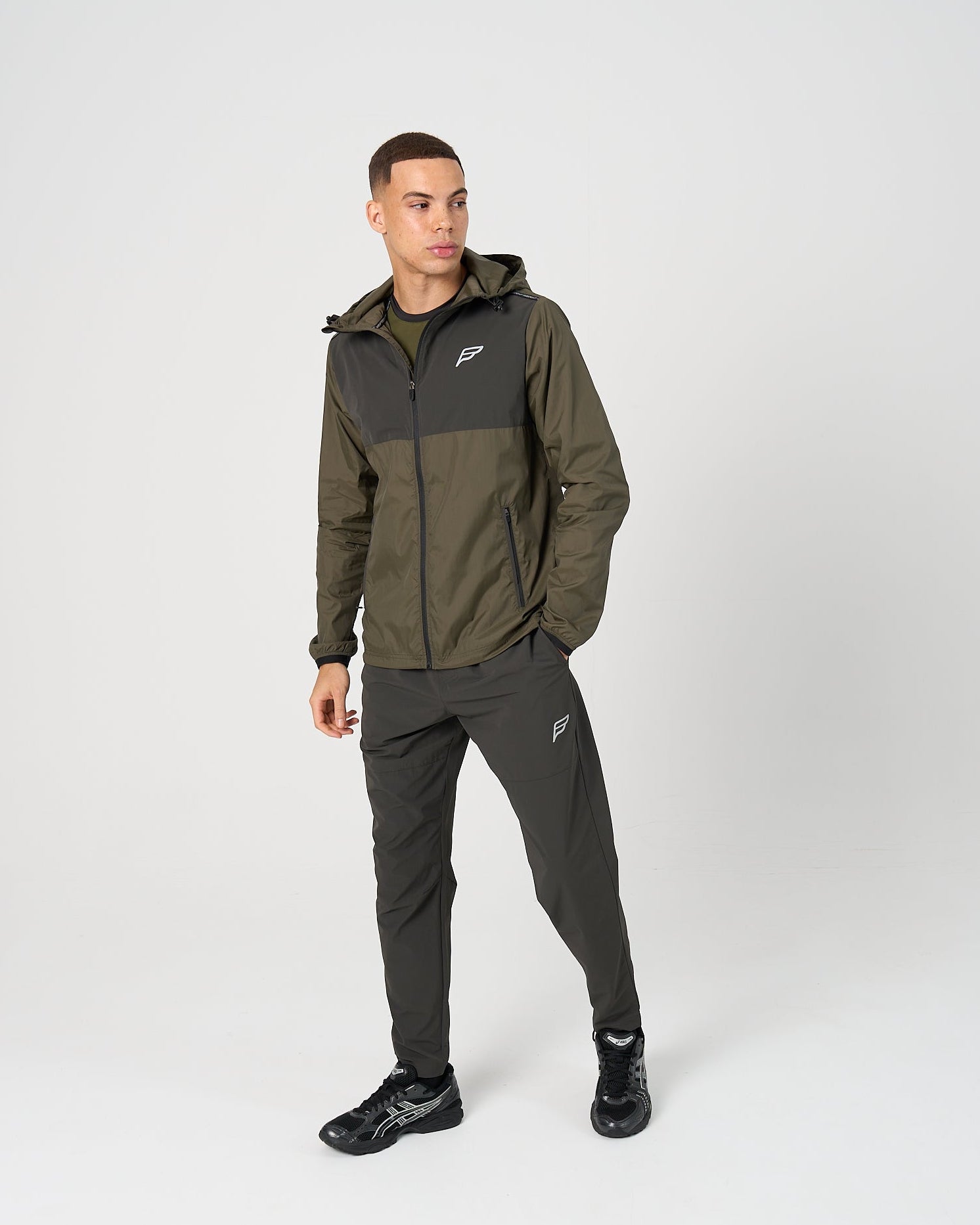 Mens A-Tech Pro Tracksuit - Khaki