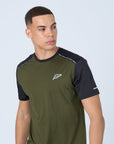 Mens A-Tech Pro T-Shirt - Khaki/Black