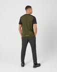 Mens A-Tech Pro T-Shirt - Khaki/Black