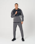 Mens Dynamic Track Pants - Dark Grey