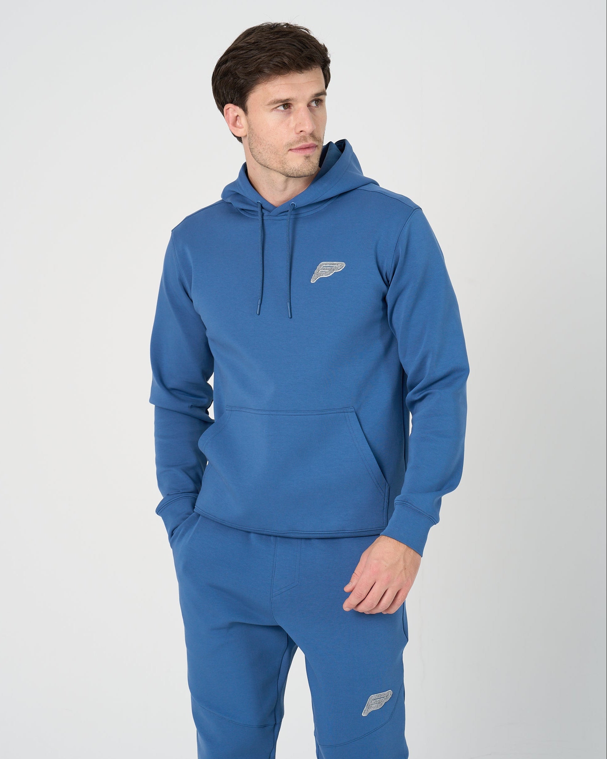 Mens Tech Jogsuit - Azure Blue