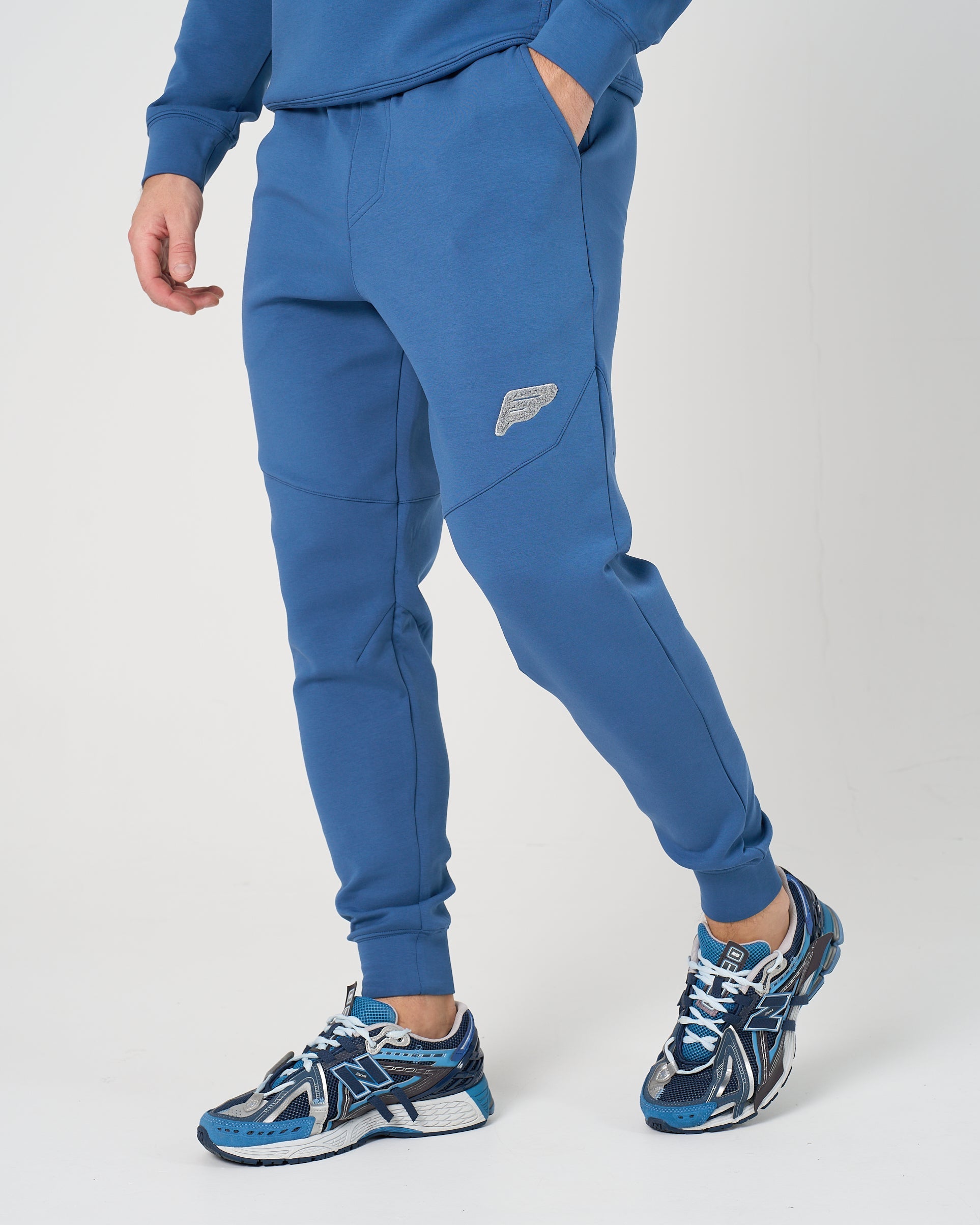 Mens Tech Jogsuit - Azure Blue
