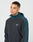 Mens Transform Track Jacket - Grey/Teal