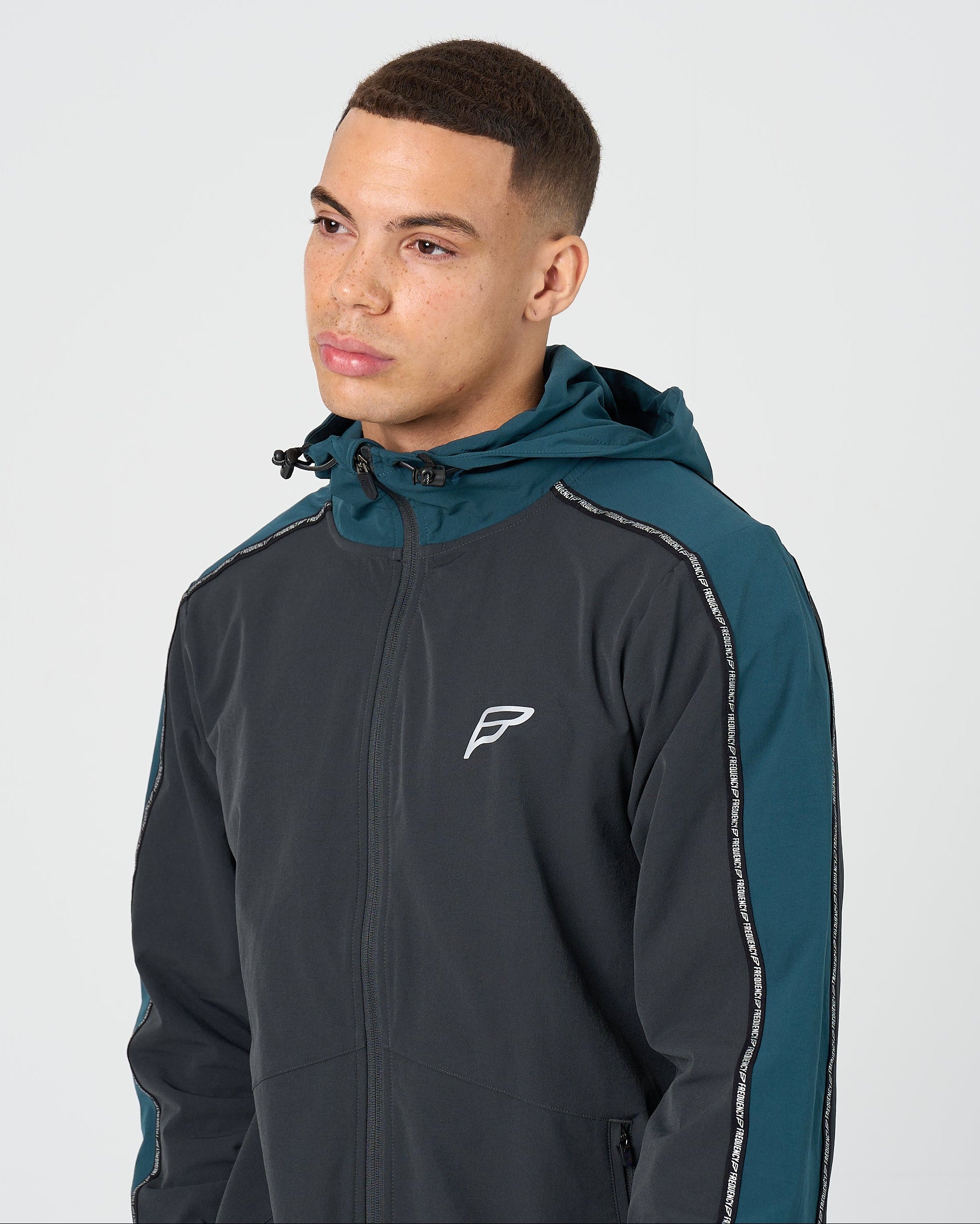 Mens Transform Tracksuit - Grey/Teal