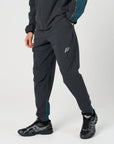 Mens Transform Track Pants - Grey/Teal