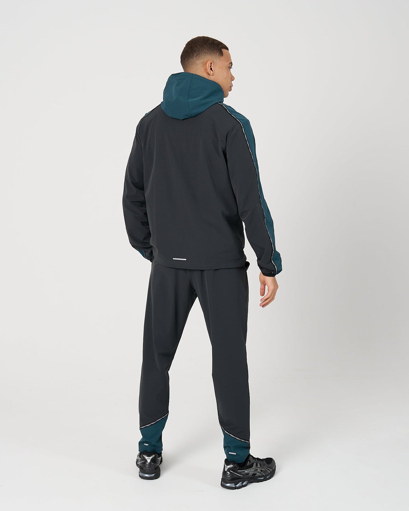 Mens Transform Tracksuit - Grey/Teal