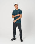 Mens Transform T-Shirt - Grey/Teal