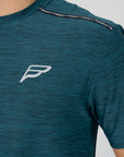 Mens Transform T-Shirt - Grey/Teal