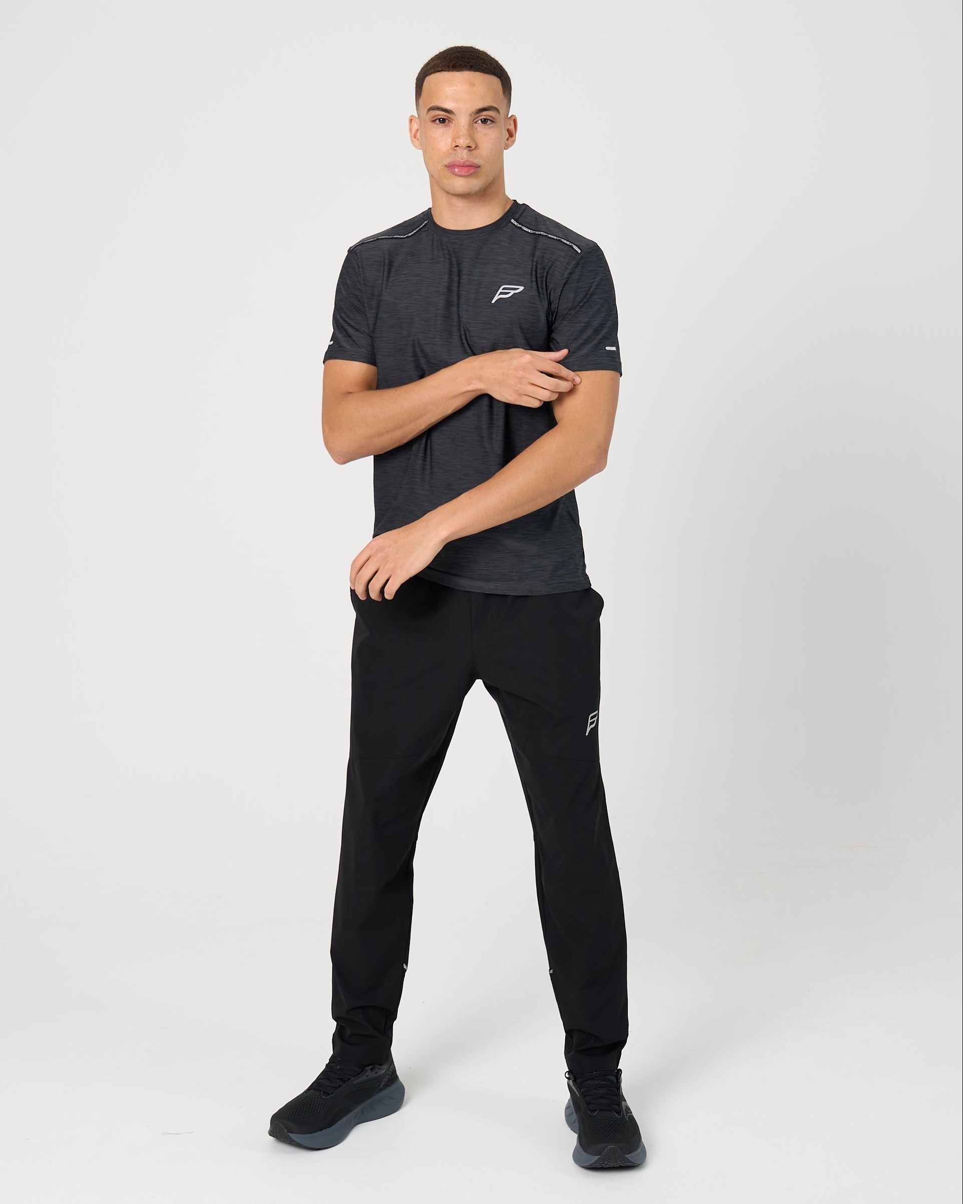 Mens Transform T-Shirt - Black/Grey
