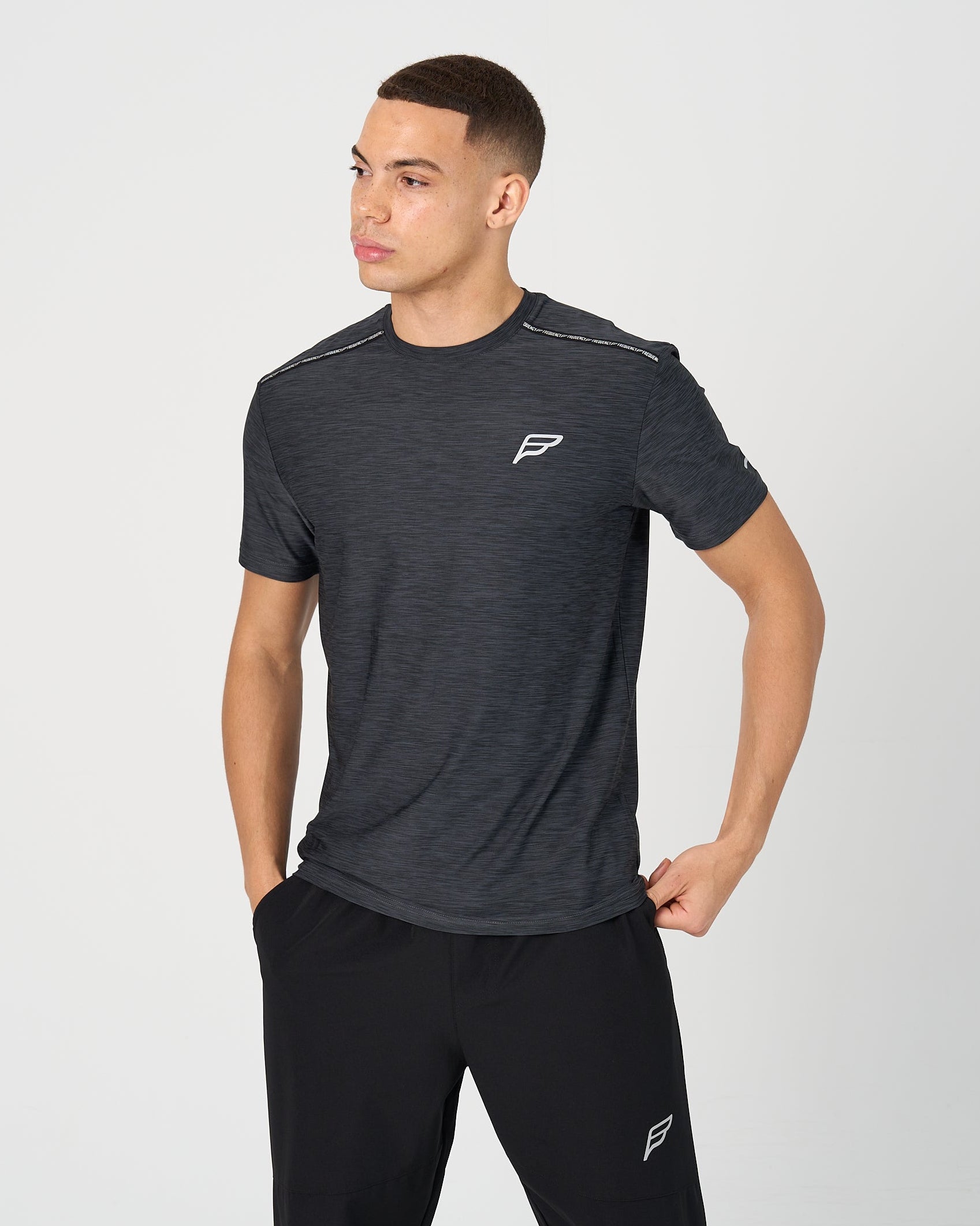 Mens Transform T-Shirt - Black/Grey