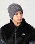 Mens Belief Beanie - Grey