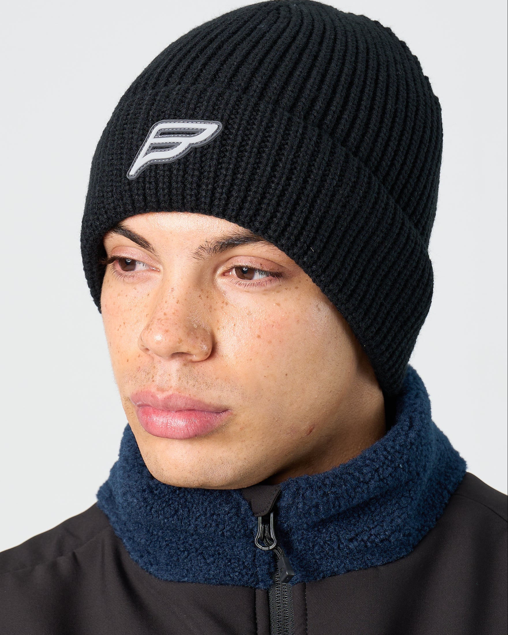 Mens Belief Beanie - Black