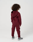 Infants Tech Jogsuit - Burgundy