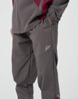 Juniors Dynamic 3 Piece Tracksuit - Deep Maroon