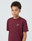 Juniors Dynamic 3 Piece Tracksuit - Deep Maroon