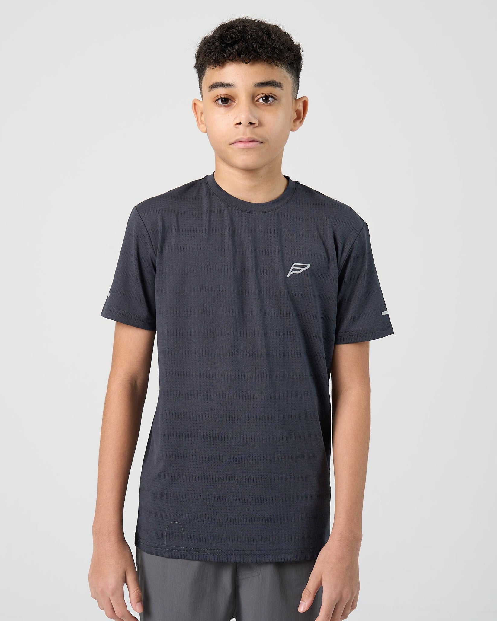 Juniors Dynamic 3 Piece Tracksuit - Dark Grey