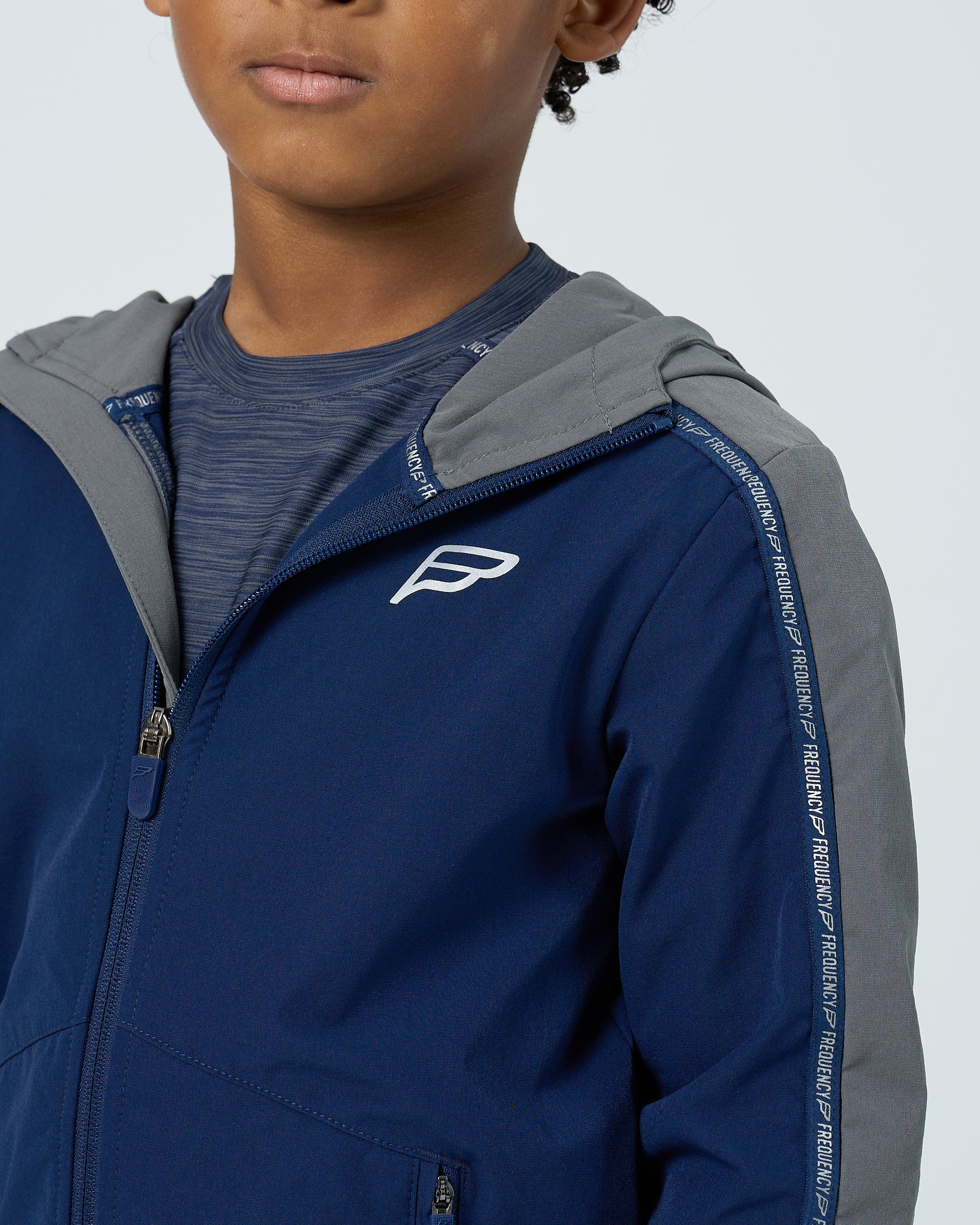 Infants Transform 3 Piece Tracksuit - Navy/Grey