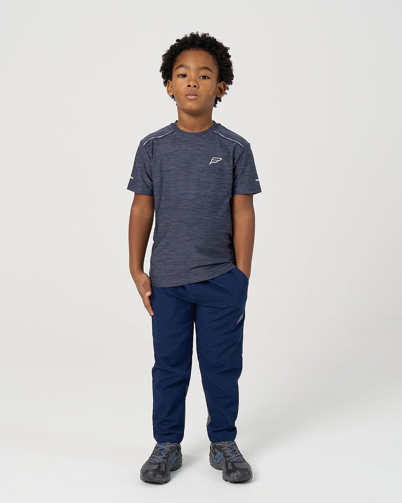 Infants Transform 3 Piece Tracksuit - Navy/Grey