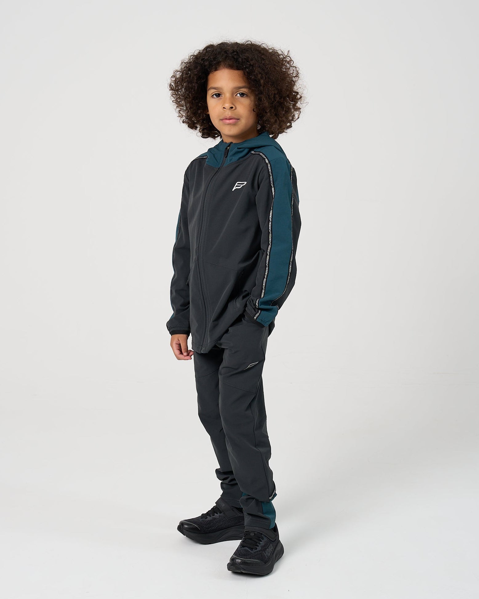 Infants Transform 3 Piece Tracksuit - Grey/Teal