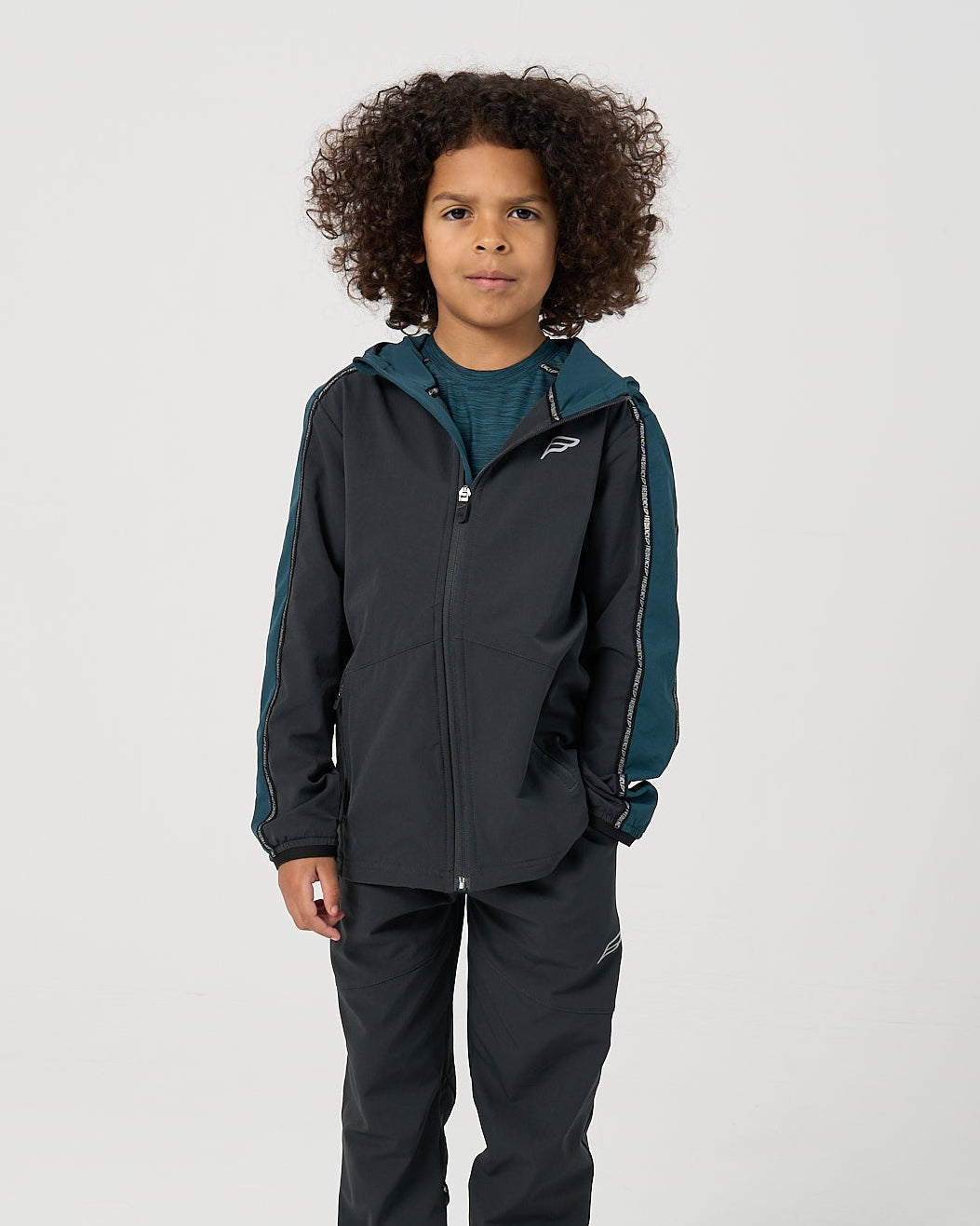 Infants Transform 3 Piece Tracksuit - Grey/Teal