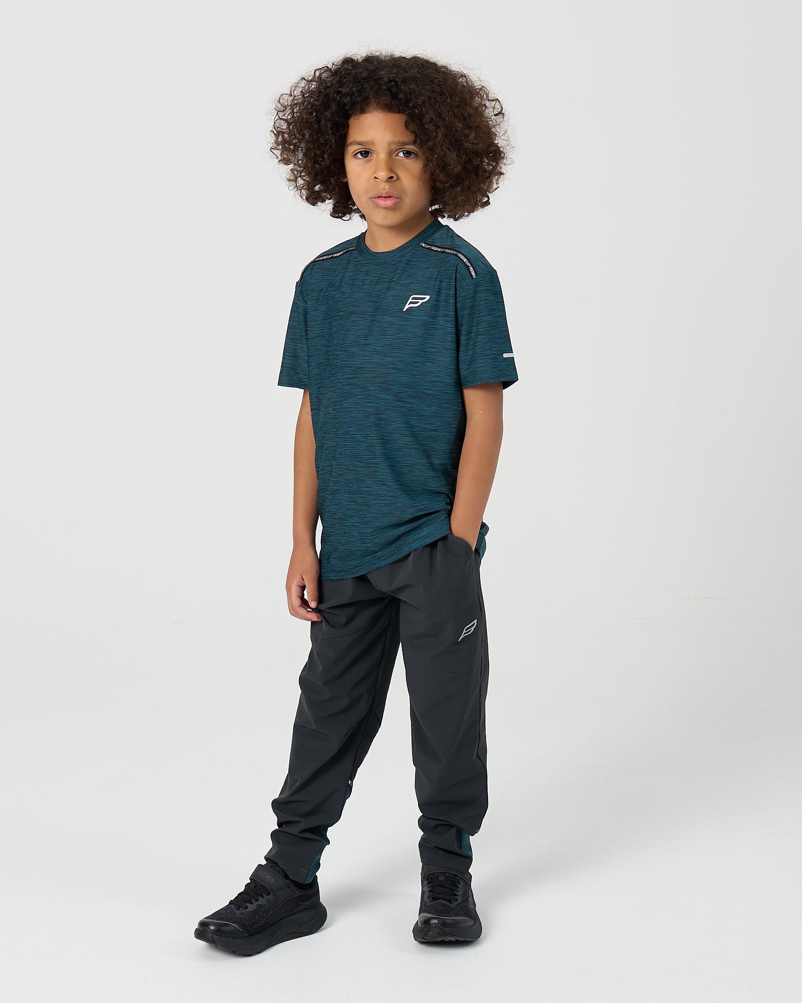 Infants Transform 3 Piece Tracksuit - Grey/Teal
