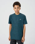 Juniors Transform 3 Piece Tracksuit - Grey/Teal