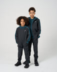 Juniors Transform 3 Piece Tracksuit - Grey/Teal