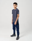 Juniors Transform 3 Piece Tracksuit - Navy/Grey