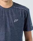 Juniors Transform T-Shirt - Navy/Grey