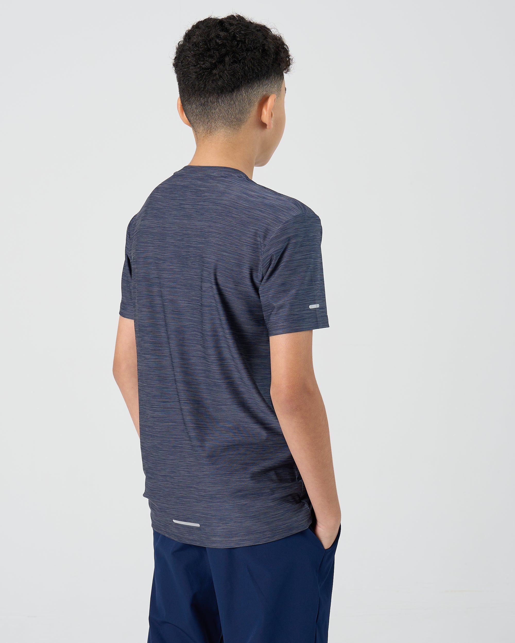 Juniors Transform 3 Piece Tracksuit - Navy/Grey