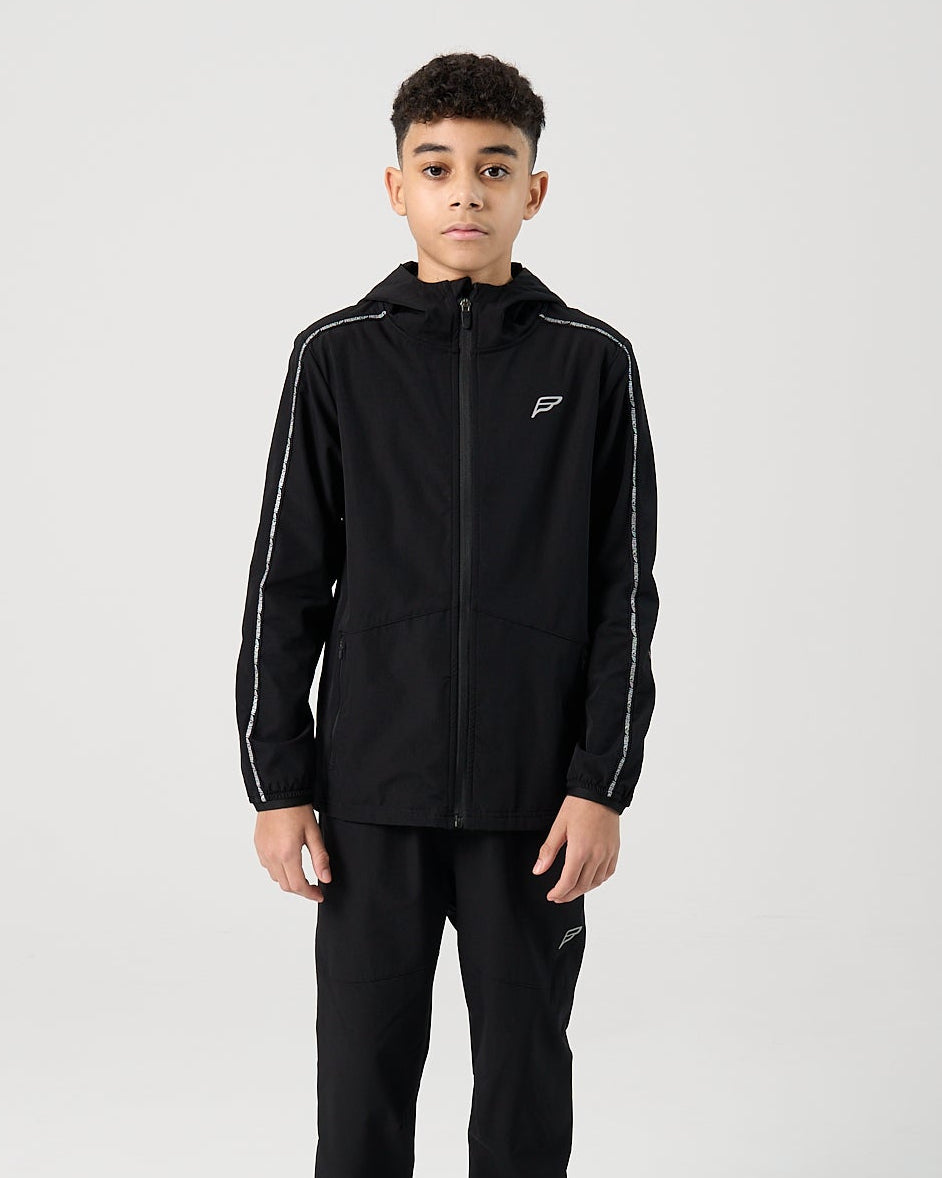 Juniors Transform 3 Piece Tracksuit - Black