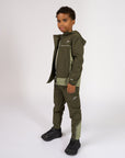 Khaki Attain 3 Piece Tracksuit