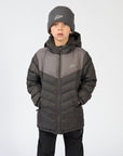 Grey Envision Down Jacket