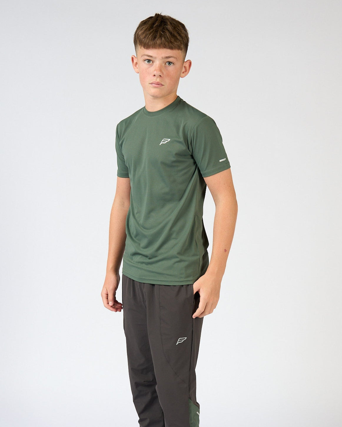 Juniors Dark Fern Evolve 3 Piece Tracksuit
