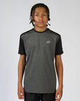 Juniors Marl Black A-Tech Pro T-Shirt