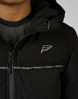 Black Ascend Puffer Jacket