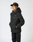 Black Ascend Puffer Jacket