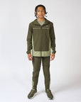 Khaki Attain 3 Piece Tracksuit