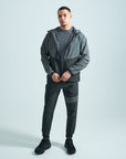 Mens Adapt Track Jacket - Graphite Grey