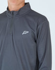Juniors Core 1/4 Zip Jogger Set - Grey/Black