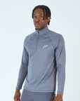 Mens Core Flex 1/4 Zip Top - Grey