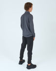 Juniors Core Flex 1/4 Zip Top - Grey