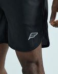 Mens Black Content Shorts