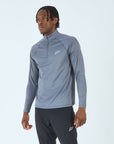 Mens Core 1/4 Zip Jogger Set - Grey/Black