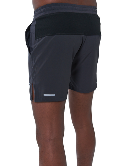 Grey 5" Strive Shorts