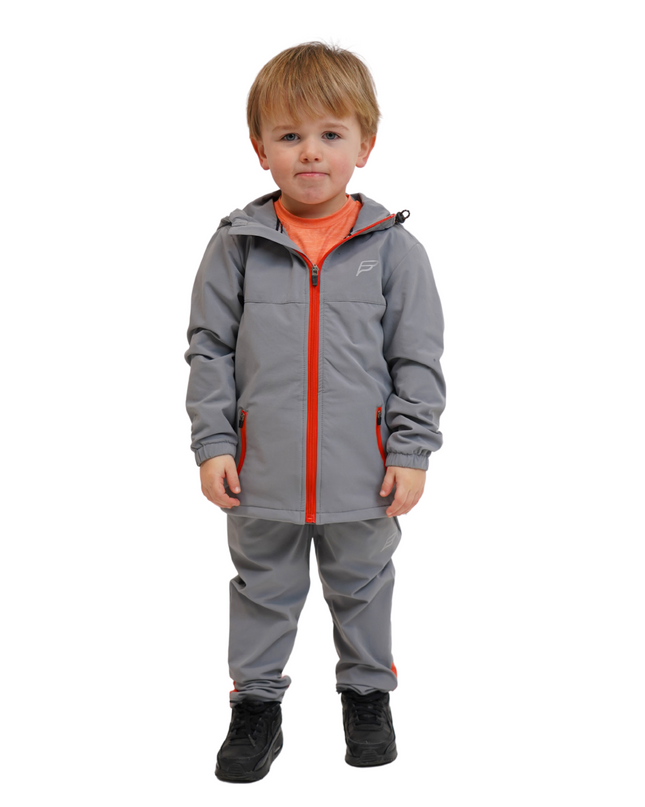 Cool Grey 3 Piece Thrive Tracksuit