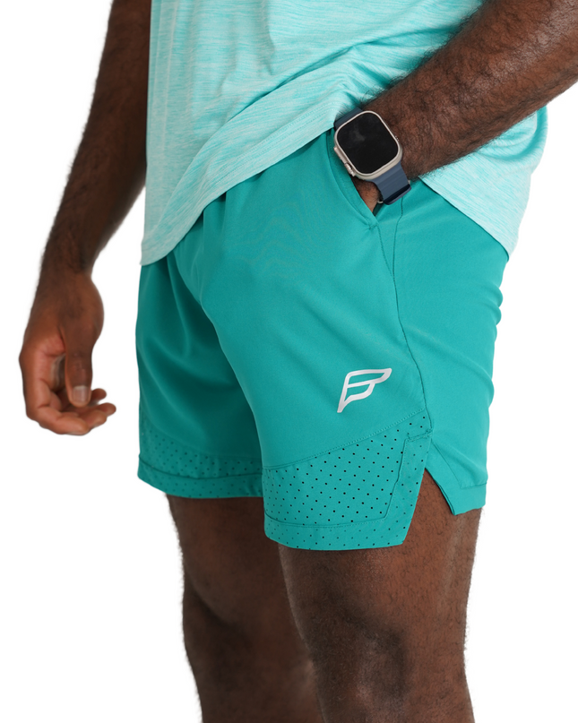 Turquoise Flow 2.0 Shorts
